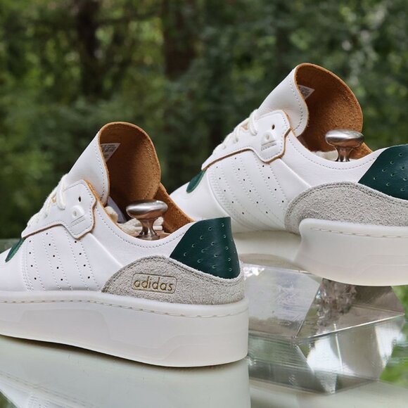 Adidas Rivalry Summer Low White Green Size 10 - Picture 12 of 13